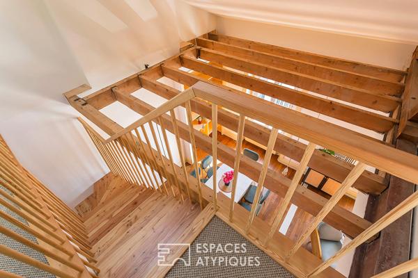 Duplex aux volumes réinventés à Lyon 7