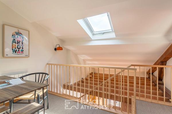 Duplex aux volumes réinventés à Lyon 7