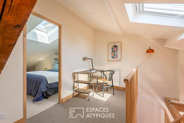 Duplex aux volumes réinventés à Lyon 7