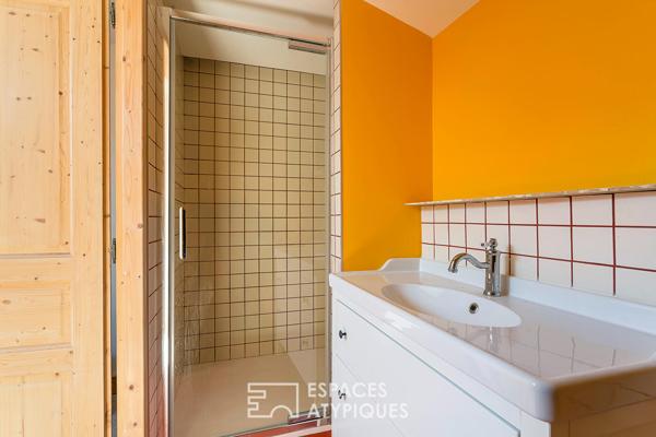Duplex aux volumes réinventés à Lyon 7
