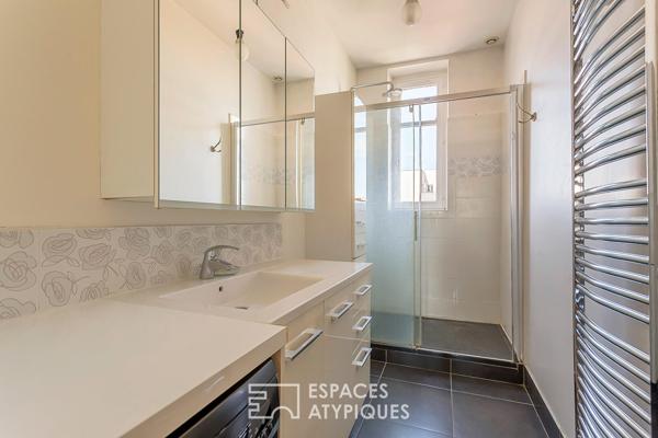 Duplex aux volumes réinventés à Lyon 7