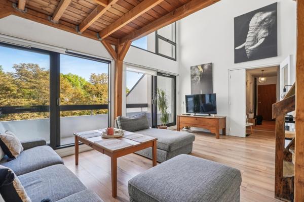 - 91830 LE COUDRAY-MONTCEAUX - DUPLEX EN DERNIER ETAGE AVEC ASCENSEUR - 30M2 DE TERRASSES - SEJOUR CATHEDRALE - VUE ARBOREE SANS VIS A VIS - PARKING -