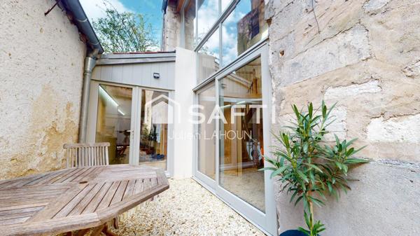 Maison d'architecte dans le vieux Cognac