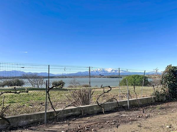 Villa de caractère avec accès direct au lac, Villeneuve de la Raho