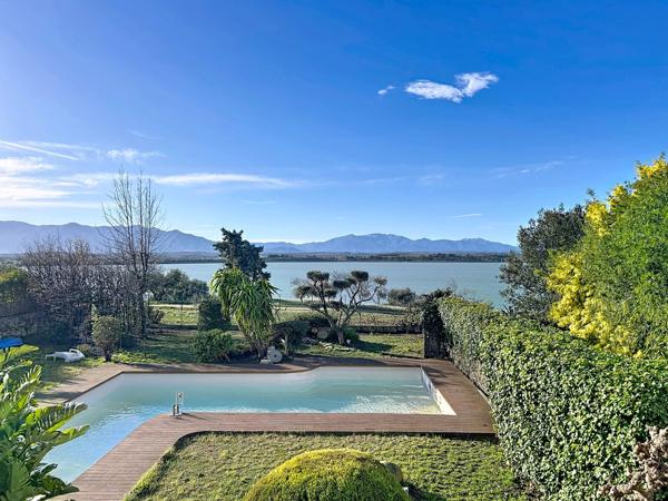Villa de caractère avec accès direct au lac, Villeneuve de la Raho