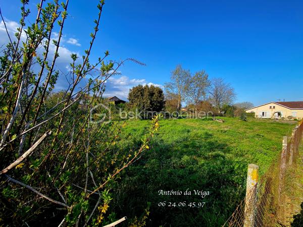 Terrain de 1 031 m²