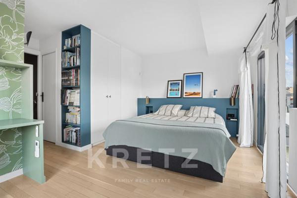 Exclusivité Boulogne. Appartement en dernier étage avec terrasse