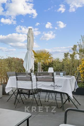 Exclusivité Boulogne. Appartement en dernier étage avec terrasse