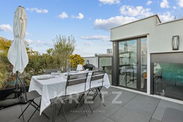 Exclusivité Boulogne. Appartement en dernier étage avec terrasse