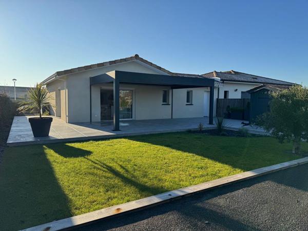 Maison contemporaine RT 2012 Audenge 4 pièces 77 m2 garage