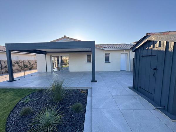 Maison contemporaine RT 2012 Audenge 4 pièces 77 m2 garage