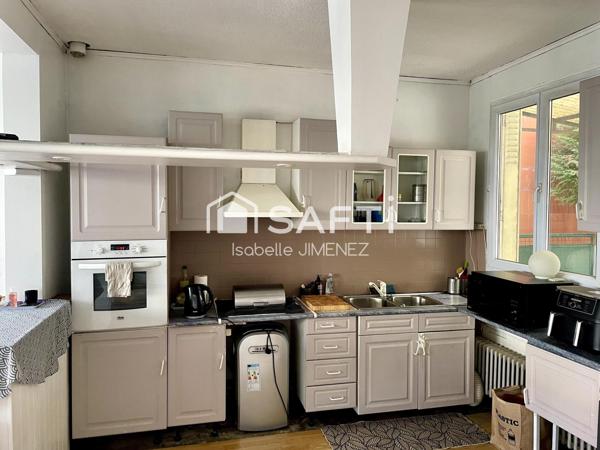 Maison de ville plus jardin avec potentiel d'agrandissement