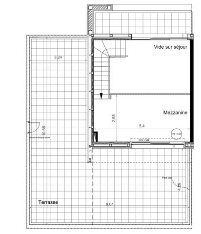 Un Dernier Etage/Terrasse avec RoofTop
