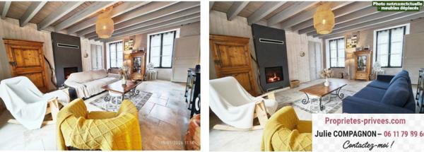 Maison 184 m² env.- 5 chambres -2 garages - abris et jardin