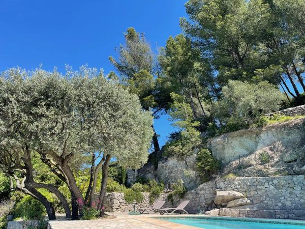 Mas en pierre, vues et soleil couchant – Le Beausset