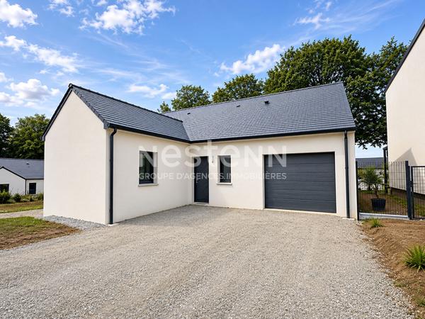À vendre a Locminé - Plain pied de 2026 avec garage - 3 chambres