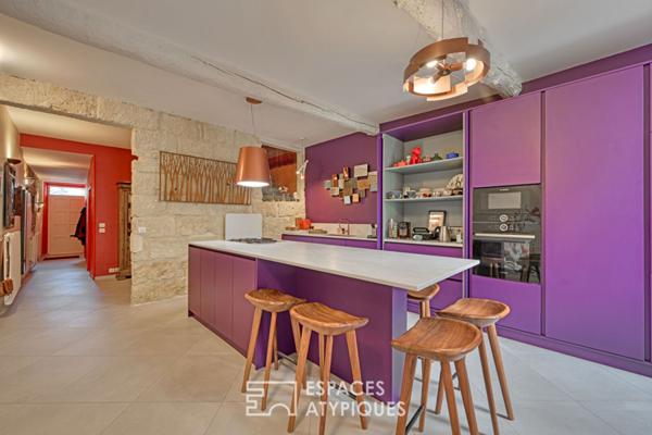 Superbe maison de village avec jardin