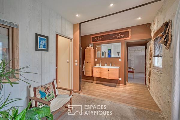 Superbe maison de village avec jardin