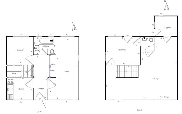 Maison
         4 pièces
        - 78 m² 198 000 € *