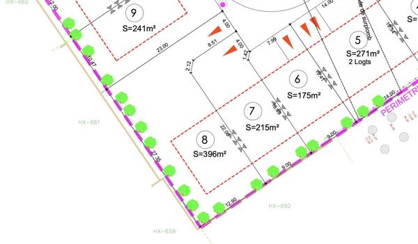 Terrain à vendre 396 m² Perpignan