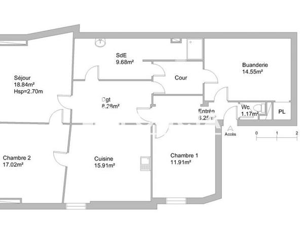 Location Appartement 3 pièces 103.61 m² - 30 BOULEVARD DE STRASBOURG Beziers 34500