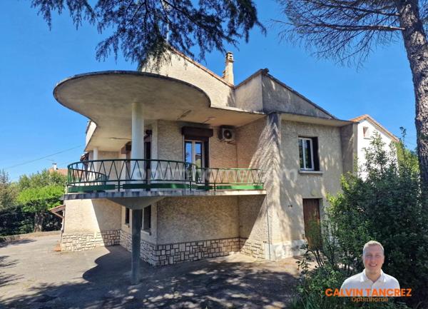 🏡Propriété au charme authentique à vendre - 6 pièces - 172 m² - 991 m² de terrain - 1 étage - Alès (30100)