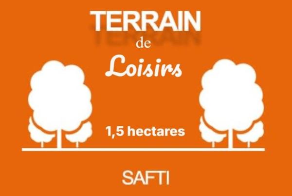 Terrain de Loisirs de 15 000m2