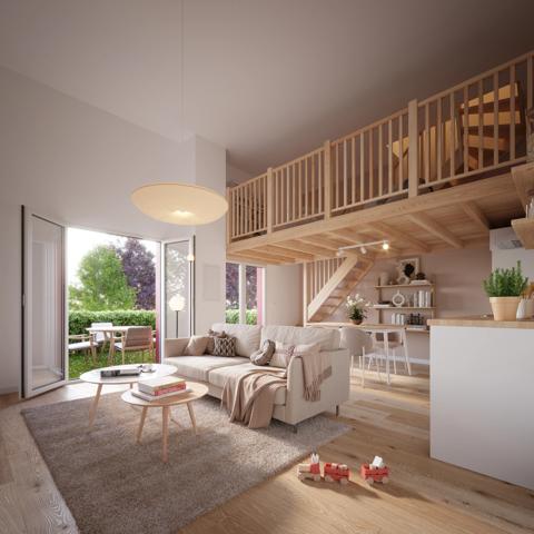 Dpt Seine Maritime (76), à vendre LE HOULME appartement T2 de 52,93 m² -