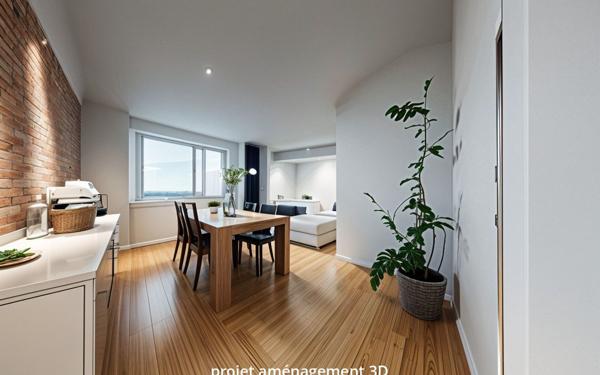 Appartement à vendre    5 pièces • 90,56 m2 Lyon 9