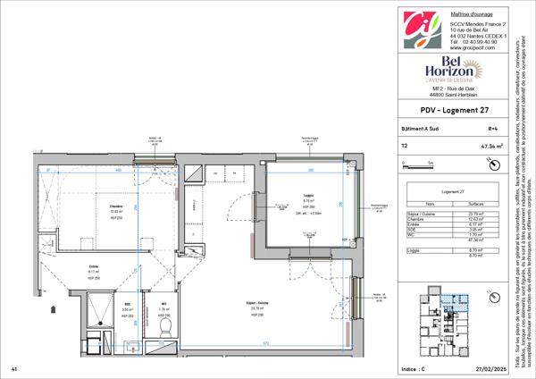Appartement T2