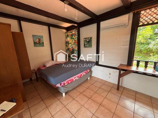 MAISON T6 TRADITIONNELLE GUYANAISE LE LONG DU FLEUVE