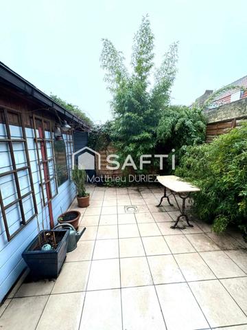 MAISON DUNKERQUE 90 m² AVEC 3 CHAMBRES JARDIN SUD
