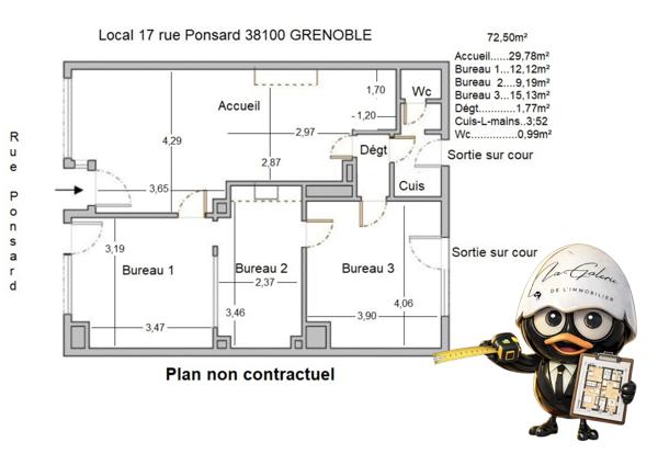 LOCAL COMMERCIAL GRENOBLE