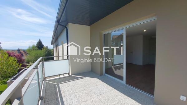 Dernier étage, confort et modernité