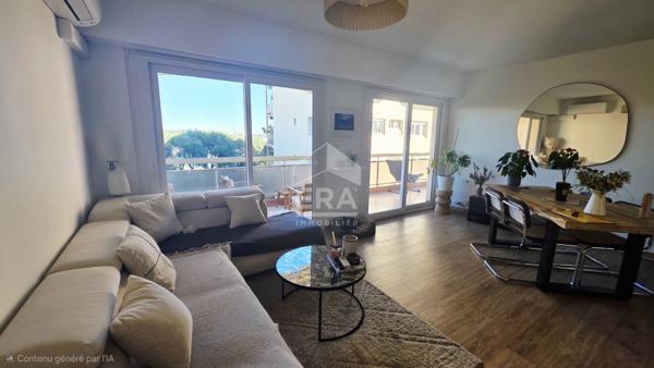 Appartement 3 pièces à louer à Antibes - 65.39 m², 1er étage
