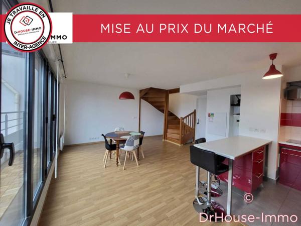 Appartement à vendre 3 pièces de 51 m²