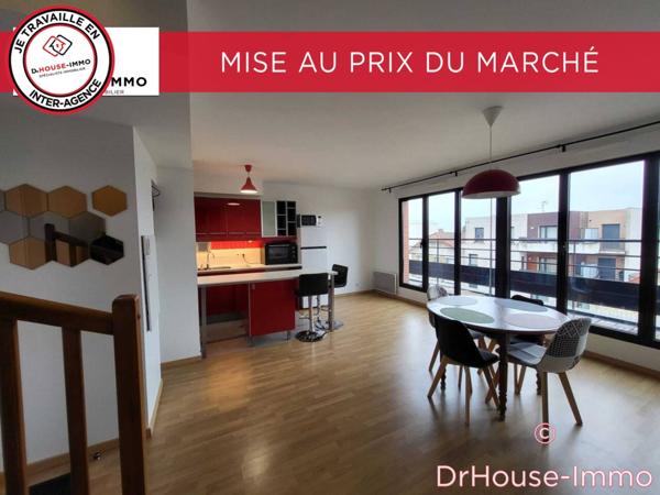Appartement à vendre 3 pièces de 51 m²