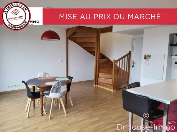 Appartement à vendre 3 pièces de 51 m²