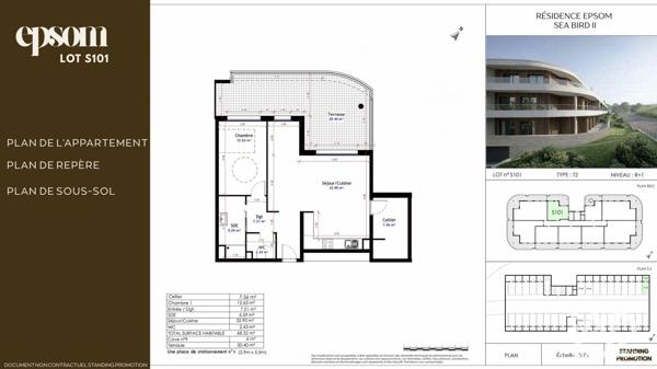Appartement (neuf) à vendre 6 pièces 68 m² Saumur