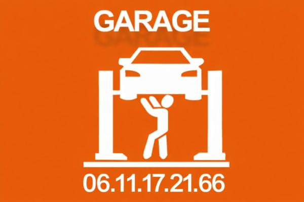 Garage de stockage de 95m²