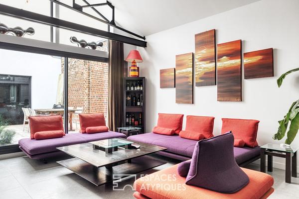 Ancien atelier réhabilité en loft, Vauban-Esquermes