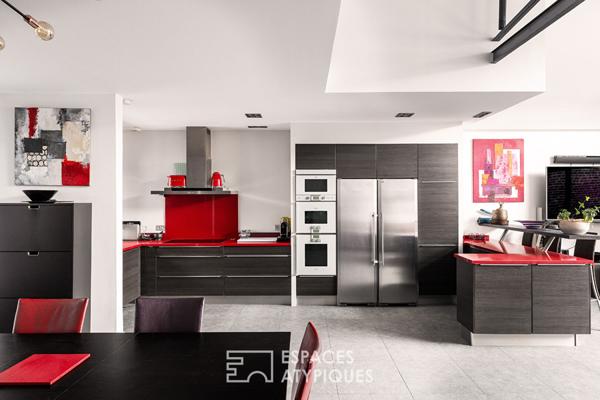 Ancien atelier réhabilité en loft, Vauban-Esquermes