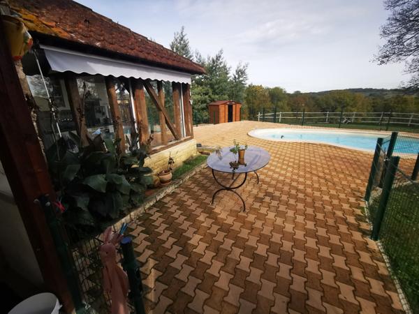 Propriété de 2 maisons avec piscine sur 11ha Armous et Cau (Gers)