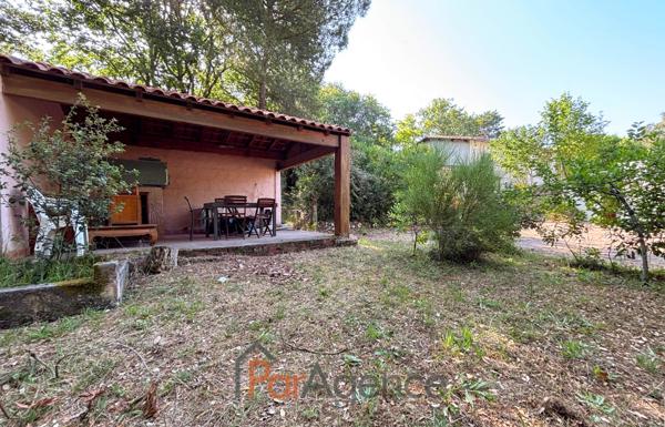 TERRAIN ARBORE à 100 M PLAGE DE NAUZAN