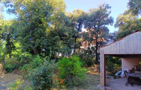 TERRAIN ARBORE à 100 M PLAGE DE NAUZAN