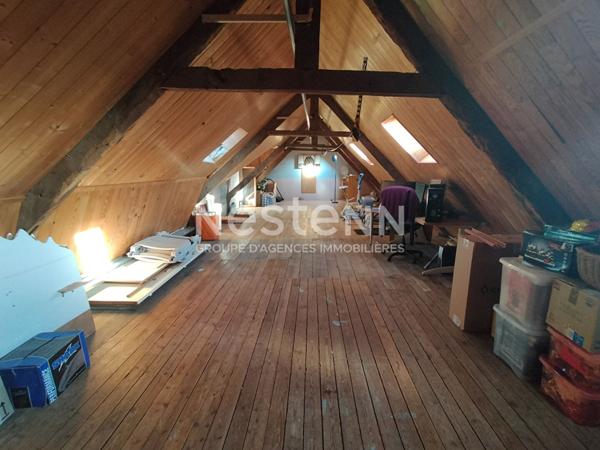 Vente grande maison 4 chambres avec grenier aménageable - Plédéliac