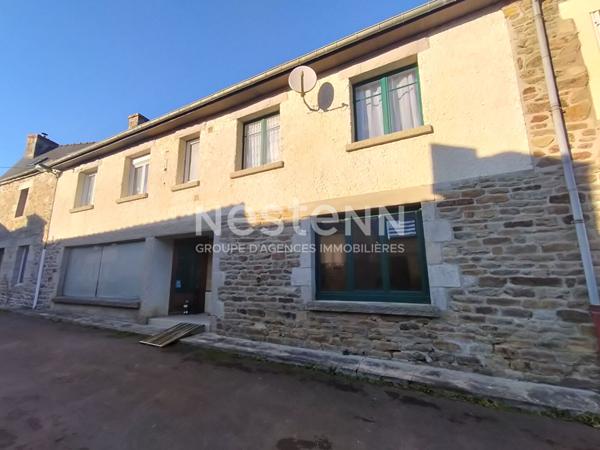 Vente grande maison 4 chambres avec grenier aménageable - Plédéliac