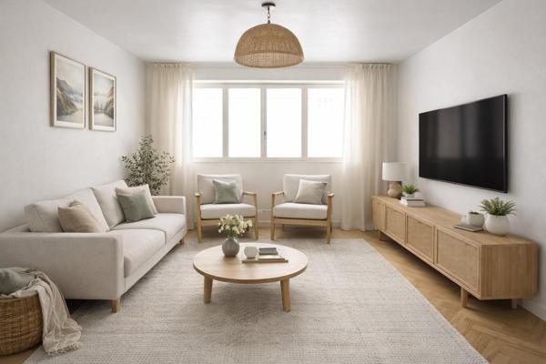 Marseille (13001) Appartement traversant 3 pièces avec balcon – Quartier Palais Longchamp