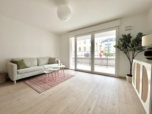 Metz (57070) PLANTIERES/QUEULEU : Appartement 3 pièces 63m2 avec balcon et stationnement