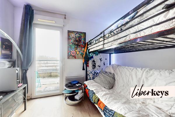 Appartement T4 82m2 en dernier étage près du Parc Méliès